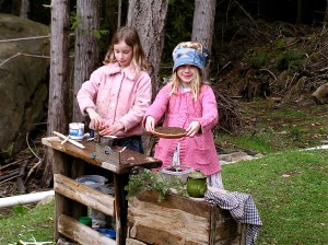 playing Little House on the Prairie